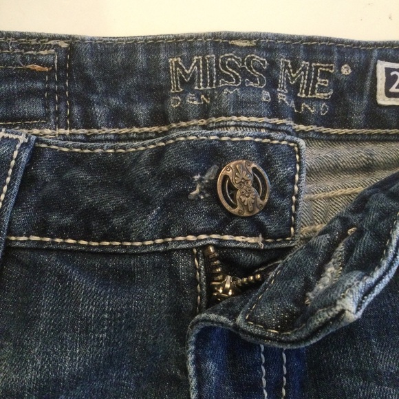 Miss me Irene Boot Cut Denim Jeans Size 28 - Picture 14 of 14